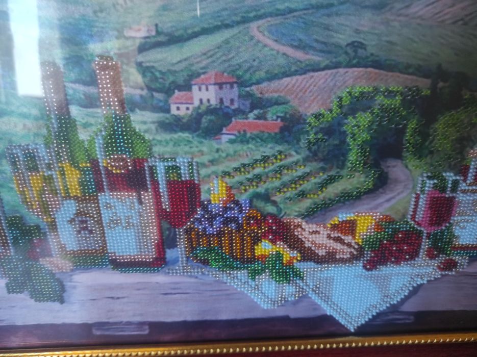 Картина бисером Долина Лауры