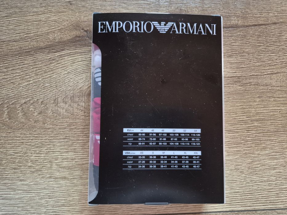 Bokserki Męskie 3pak Emporio Armani M