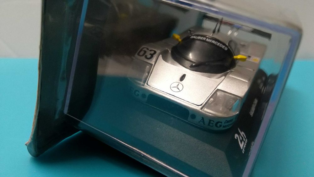 Mercedes-Sauber C9 #63: Vencedor Le Mans 1989 - Miniatura IXO esc 1/43
