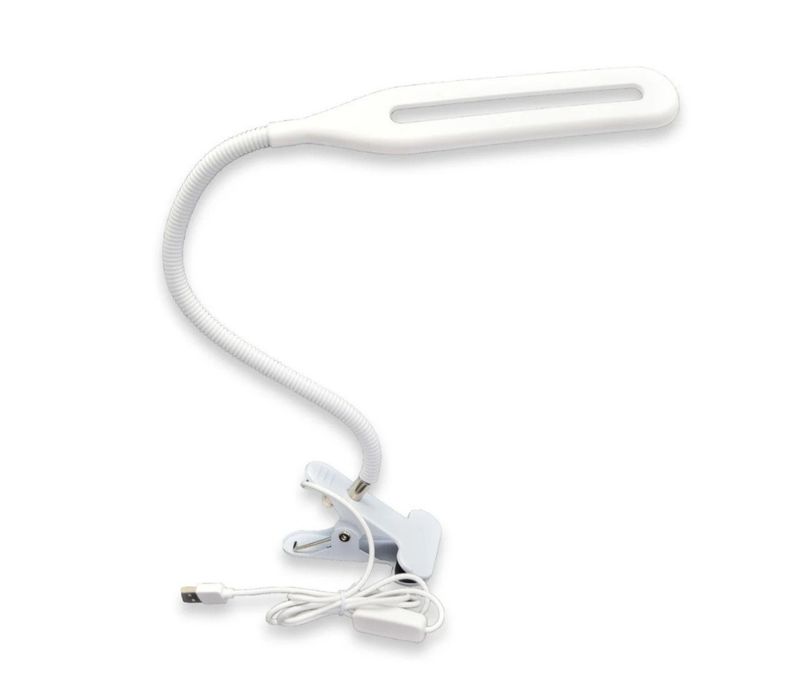 Светодиодная настольная лампа XSD-206 USB 24 LED на прищепке