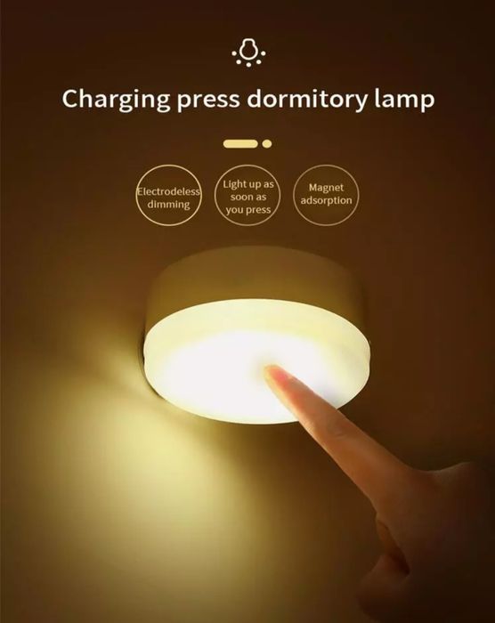 Светодиодная лампочка фонарик на аккумуляторе