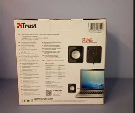 Caixa de Som 2.0 Trust Compact