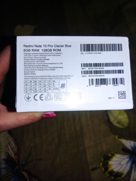 Xiaomi Redmi Note 10 Pro новий