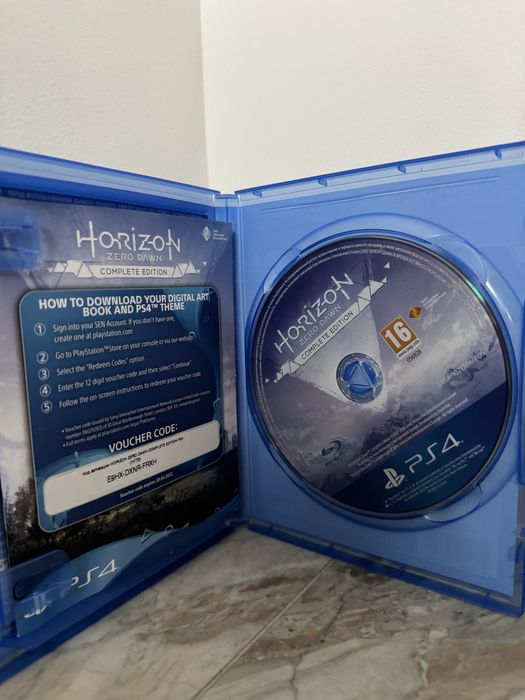 Диск playstation 4 Horizon zero dawn complete edition рос озвучка