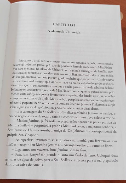 Livro: A Feira das Vaidades, de William Thackeray