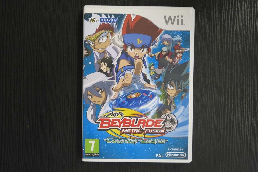 Beyblade metal fusion nintendo wii completo pal -portes grátis
