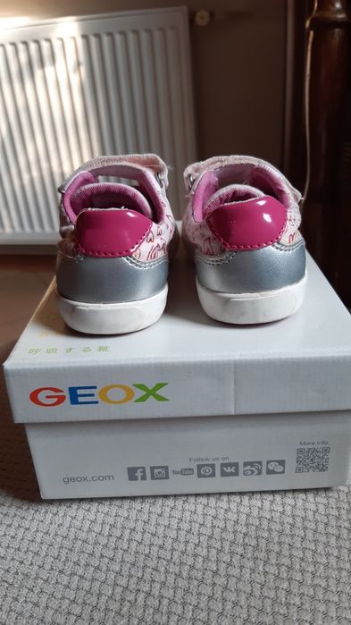 Trampki geox dla dziewczynki roz 21 wkładka 13cm