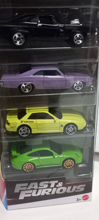 Pack 5 fast furious hot wheels