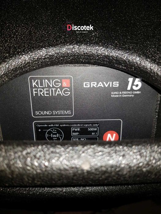 Kling&Freitag Gravis 15 | Pokrowce | High-End | Pasywne | Nowe: 31 tys