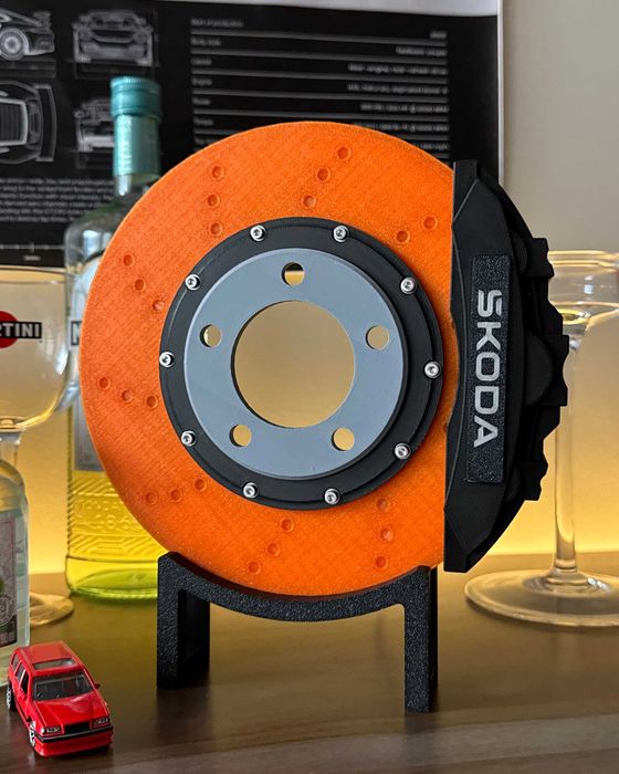 Lampa „tarcza hamulcowa” Skoda – idealna dekoracja dla fana aut