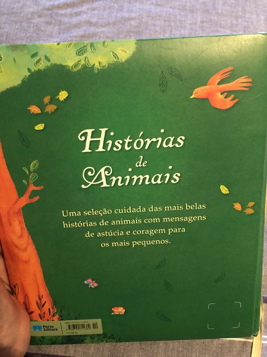 Livro infantil Historias de animais