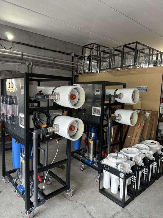 Обратный осмос 2000 литров в час с мембраними 8040