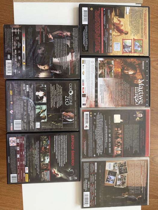 Pakiet filmów DVD w IDEALNYM STANIE, JAK NOWE, Zero śladów użytkowania