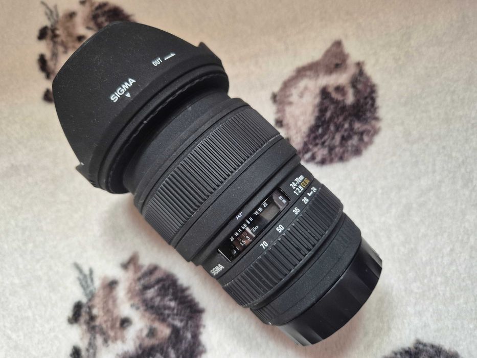 Sigma 24-70 2.8 DG EX do Canona