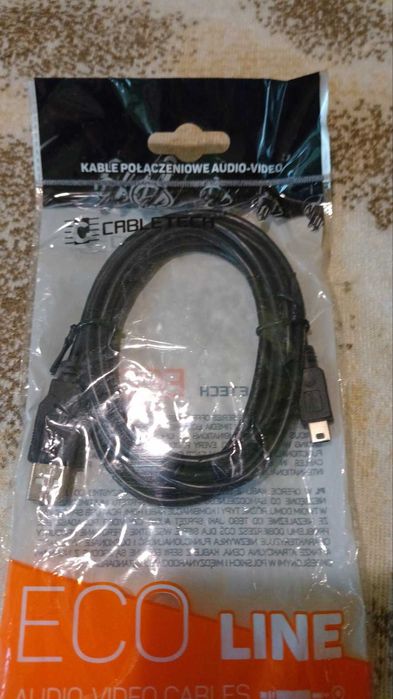 Kabel USB - mini USB 1,8 metry
