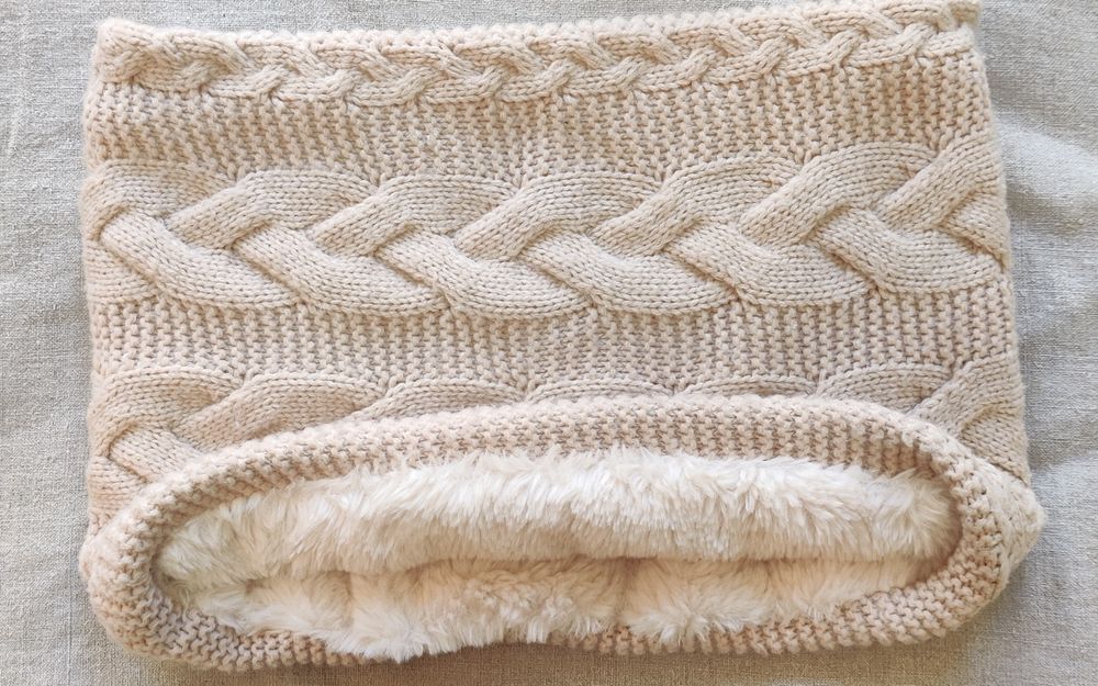 Снуд жіночий, утеплений