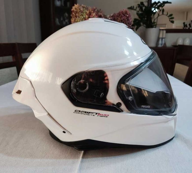 Caberg Evo drift  kask okazja XL bialy