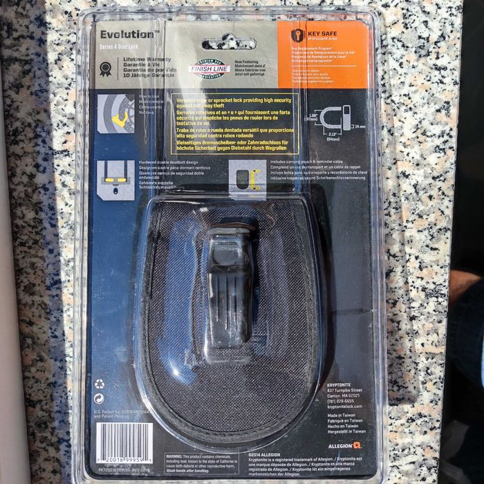 Kłódka Kryptonie Evolution Disc Lock