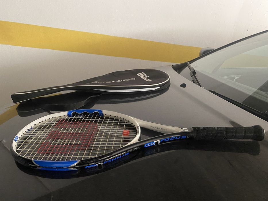 Conjunto 4 Raquetes Ténis Wilson e K-Open