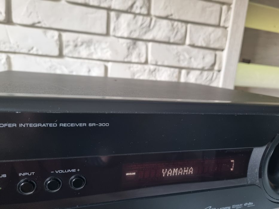 Wzmacniacz stero Subwoofer  w jednym YAMAHA SR-300 combo sprawny
