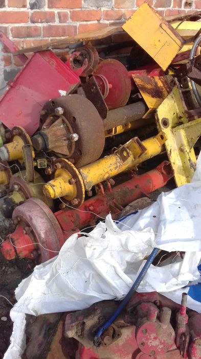 koła  ,osie, łańcuchy-kombajn buraczany