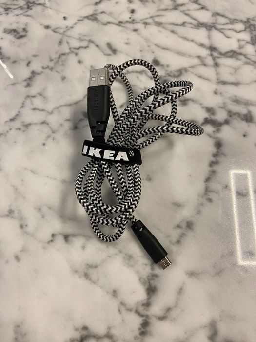 USB A micro. Kabel. Ikea. 1,5 m