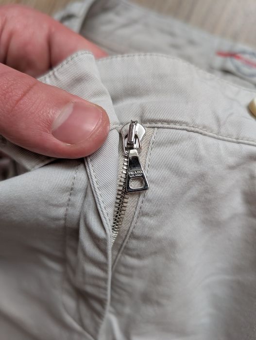 Жіночі брюки Prada Milano white tab