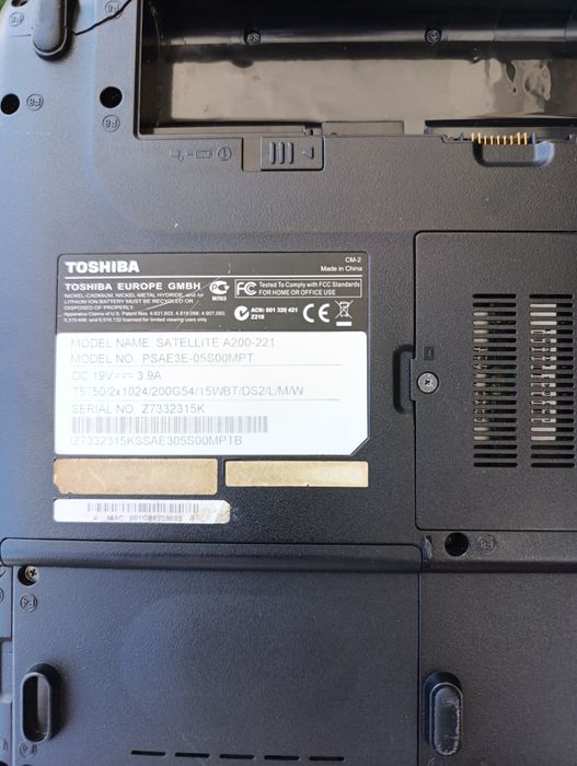 Portátil Toshiba