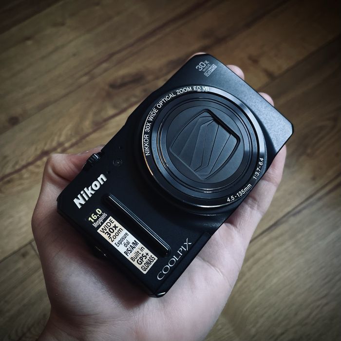 Nikon Coolpix S9700 Wi-Fi Цифровий Вінтажний Фотоапарат Мильниця