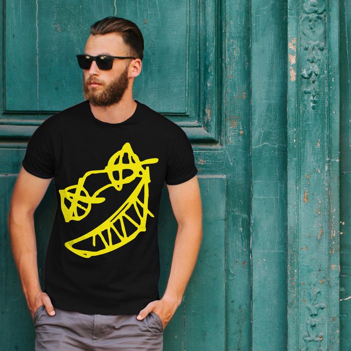 Koszulka t-shirt czarna męska jinx arkane LoL graffiti