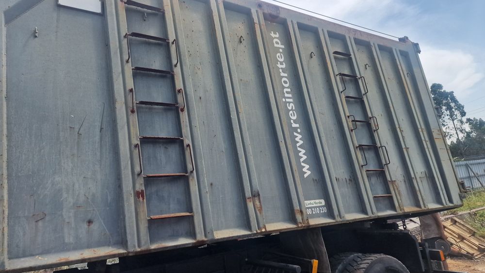 Caicha contentor basculante ferro grosso caicha para carga de ferro