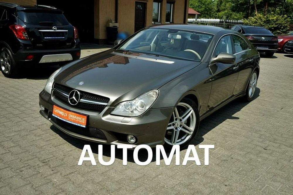 Mercedes-Benz CLS 3,5CGI automat, Xenony, skóra, 292KM, 2008r.