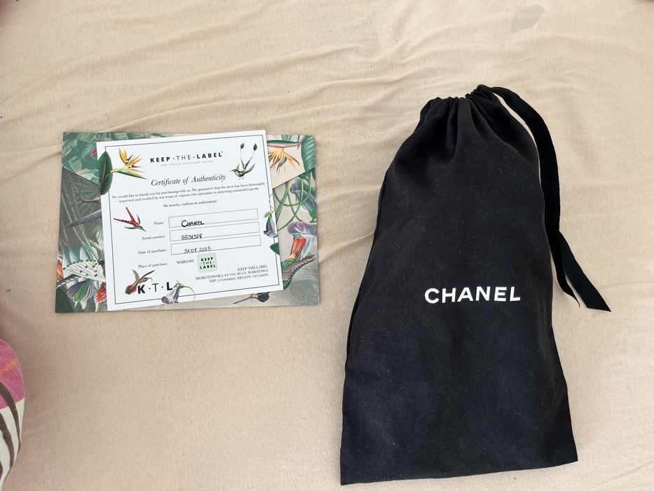 Orginalne Slinbacki (Czółenka) CHANEL- rozmiar 36