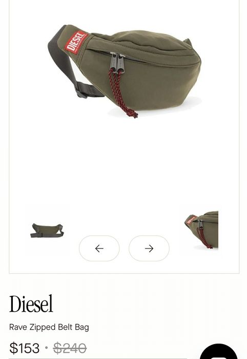 Бананка поясна сумка Diesel оригінал


Розмір:
Довжина  34см 
Висота