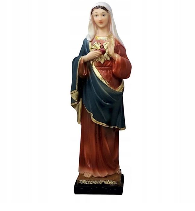 Figura Serce Maryi 20cm