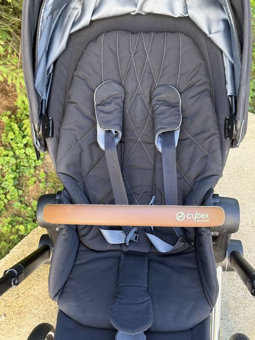 Коляска Cybex Priam  2 в 1 Sepia Black шасі Chrome