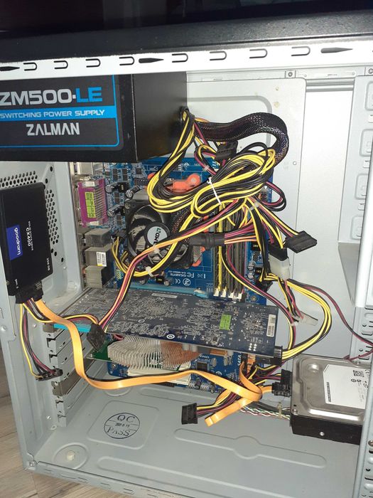 ПК (ATHLON64x2 5000+ 2.6ГГц; Radeon 3850 512Mb; ОЗП 6GB)