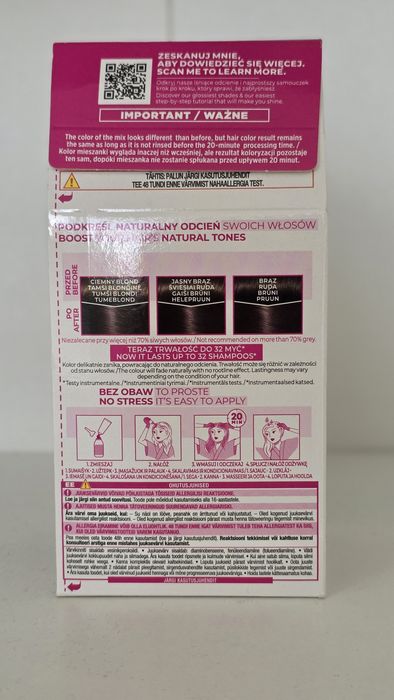Farba do włosów półtrwała Casting 5102 Chłodna Mokka L'Oreal