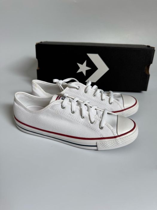 Nowe trampki unisex CONVERSE białe 37,5