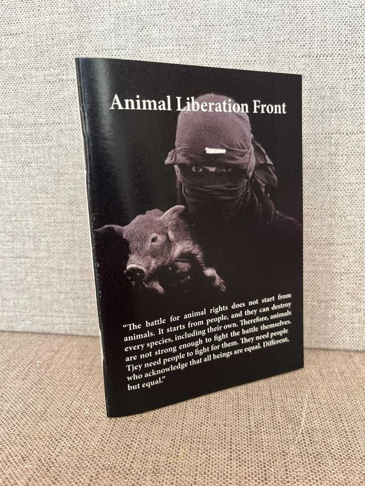 Caderno Temático Animal Liberation Front – Novo!