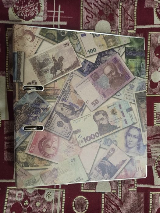 Альбом для бон (альбом для банкнот) 10 файлів