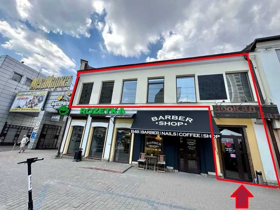 Без %! Супер фасад приміщення 320м Антоновича 50  Олімпійська!