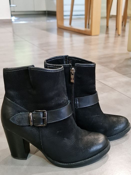 Botki Lasocki r. 38 skóra czarne