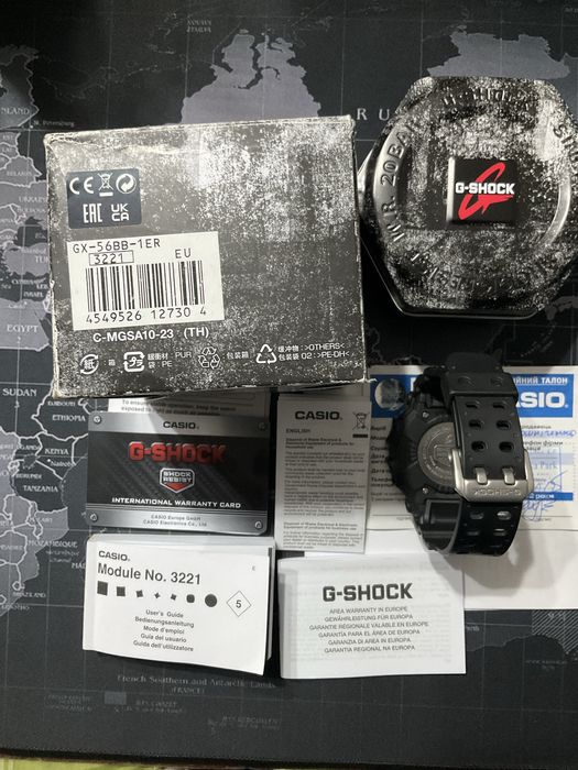 Casio, g shock gx 56 solar, годинник тактичний, casio g-shock King, edc