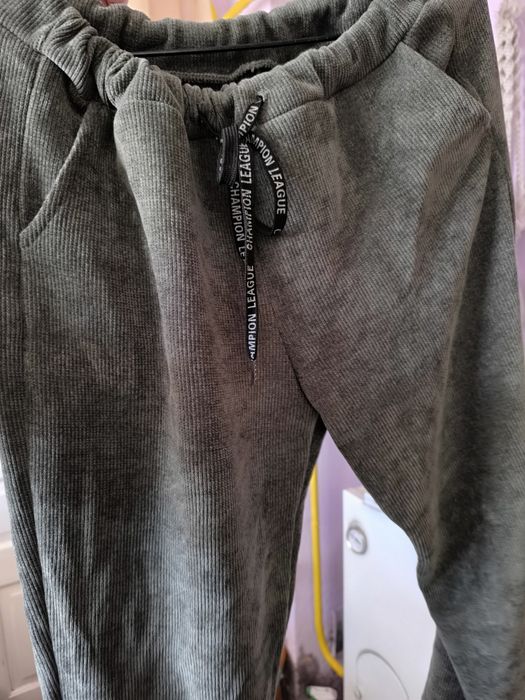 Штани рубчик меланж