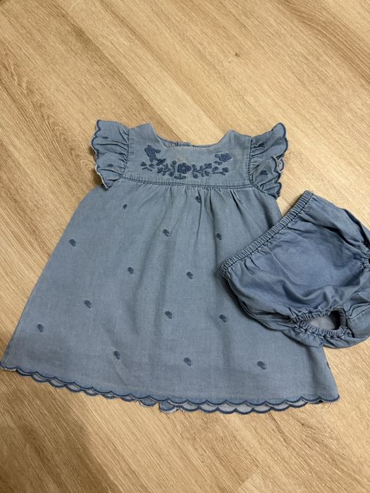 Сукня плаття Zara 6-9 міс 74см