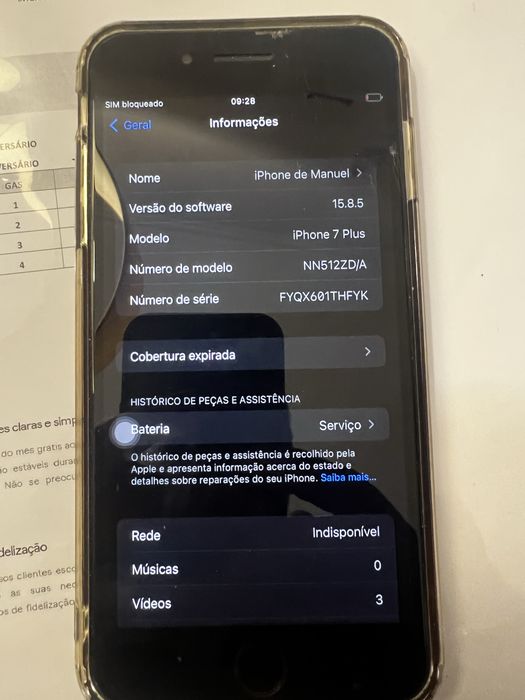 Iphone 7 plus 256gb