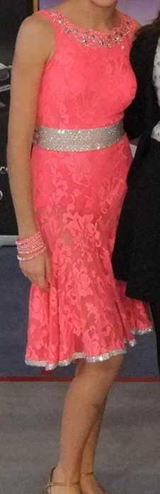 Sukienka do tańca towarzyskiego- łacina