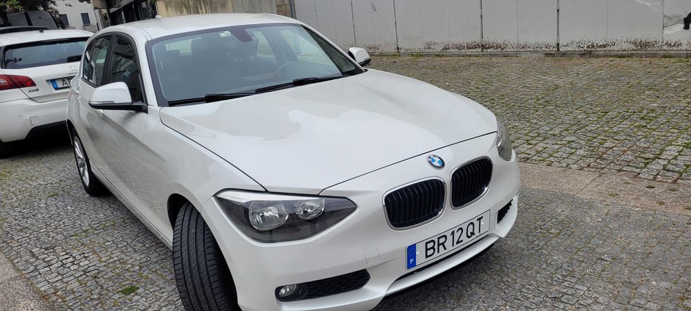 BMW 116, De 2014, Motor 2000, Branco Pérola.
