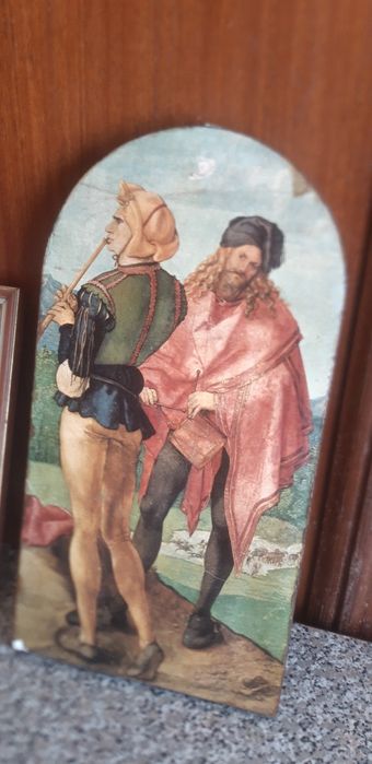 Conjunto de 2 Quadros Pequenos Decorativos